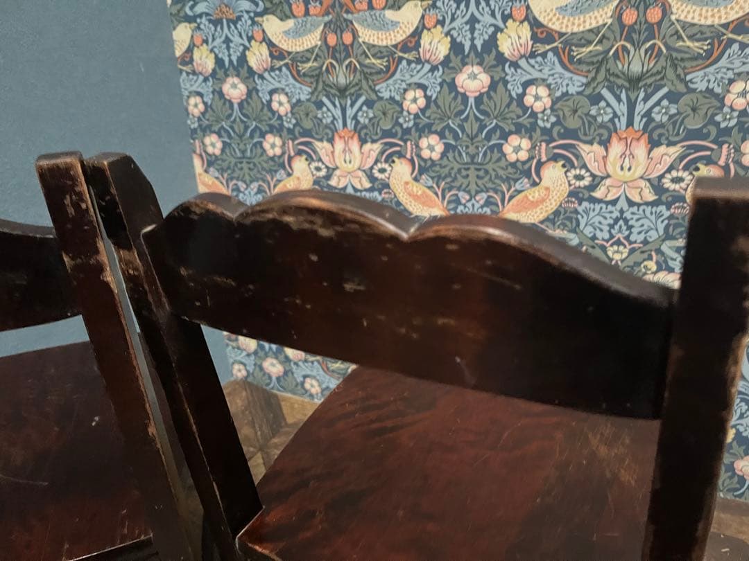 北海道民芸家具 椅子 セット アンティーク 昭和レトロ 当時物 廃盤品