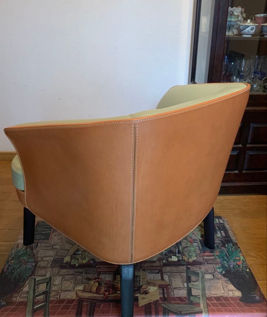 ポルトローナフラウ Nivola ニヴォラ 本革ラウンジチェア イタリア製