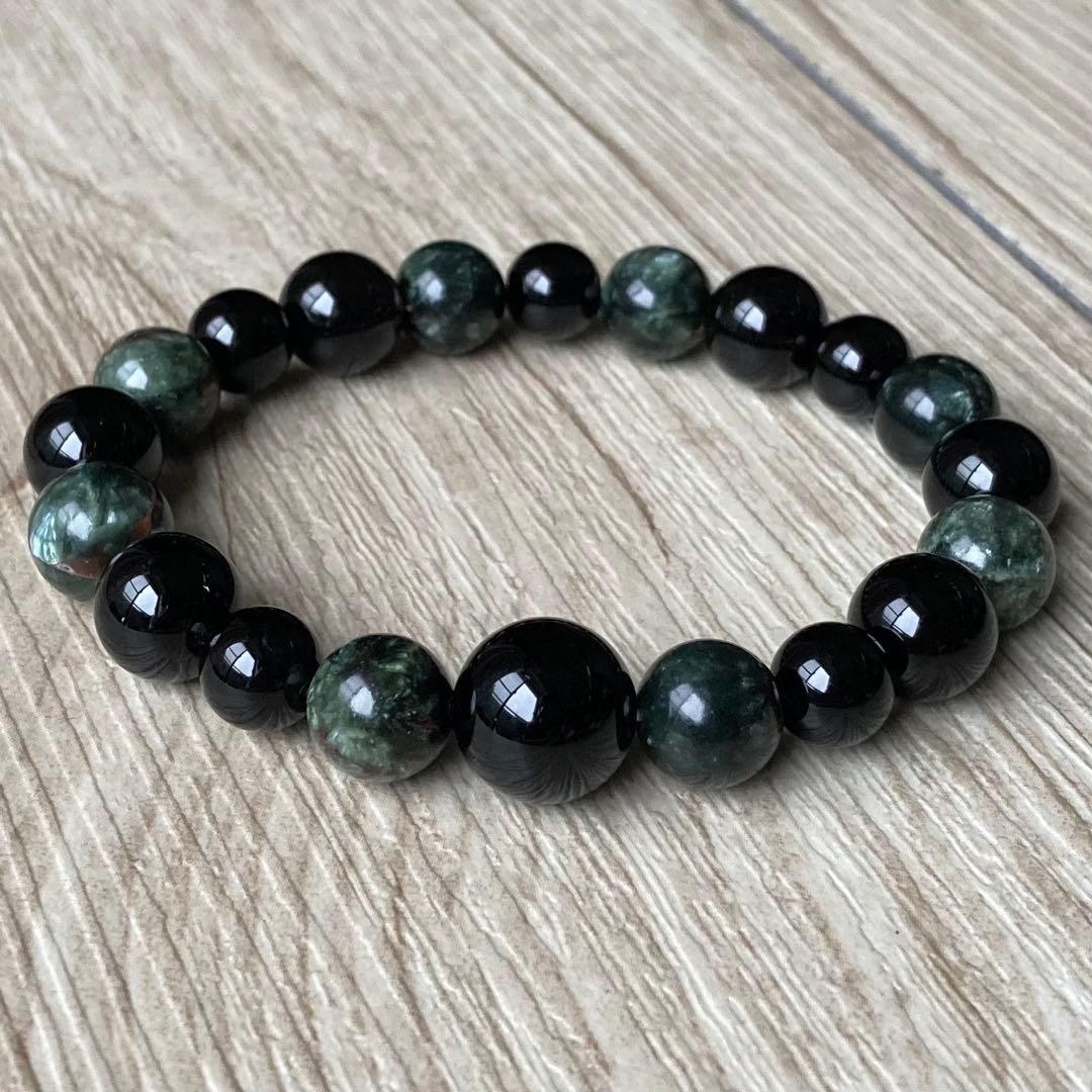 魔除けと癒しの石で深い安心感を与える/モリオン・セラフィナイト /パワーストーン