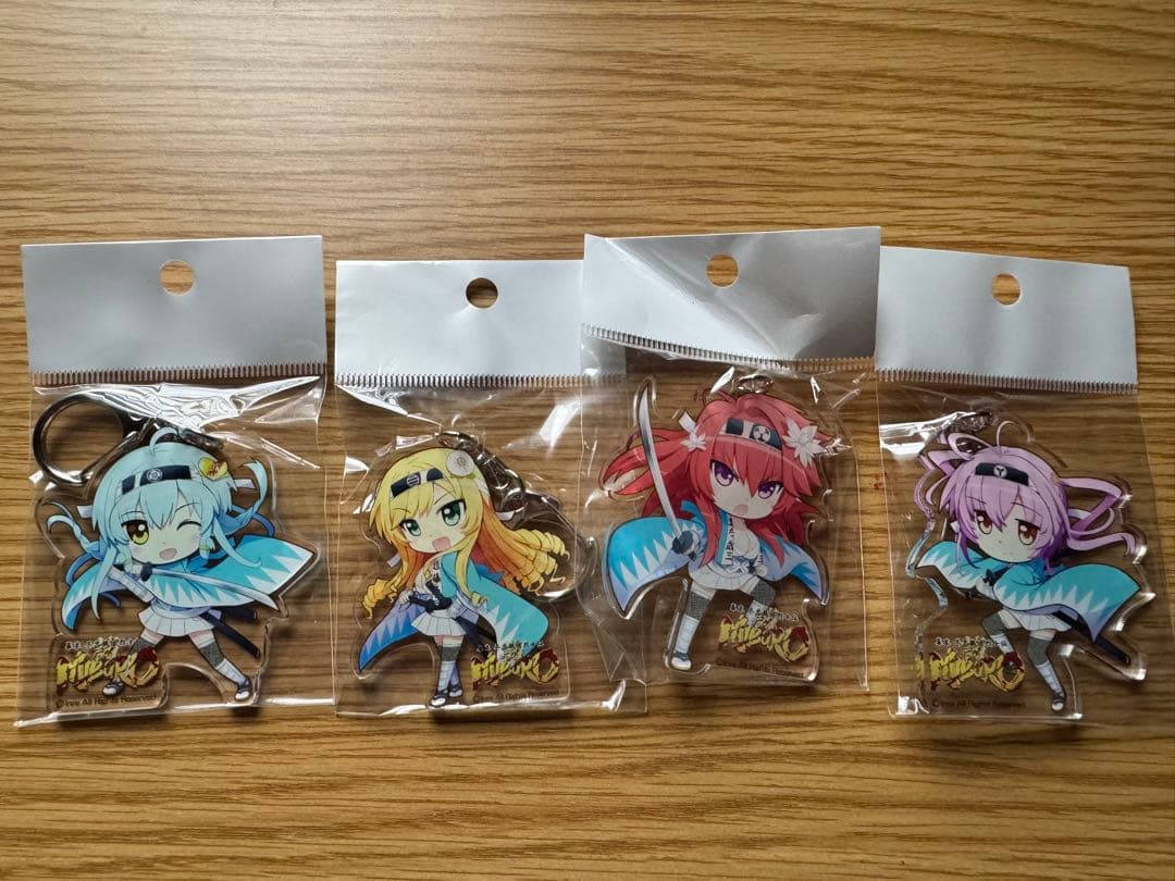 幕末尽忠報国烈士伝 MIBURO アクリルキーホルダー12種+缶バッジ+体験版