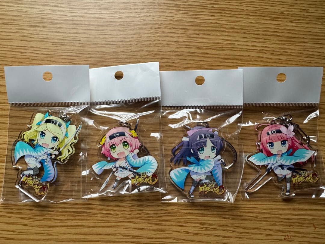 幕末尽忠報国烈士伝 MIBURO アクリルキーホルダー12種+缶バッジ+体験版