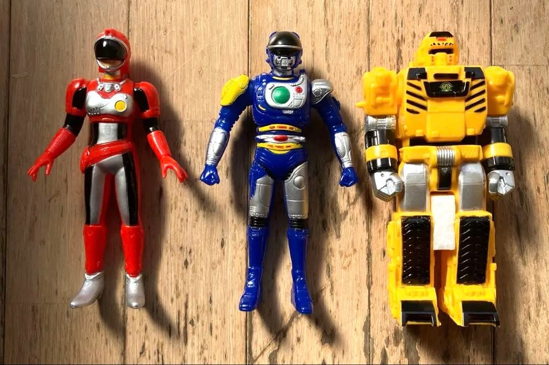 特急指令　ソルブレイン　 レスキューメンバーセット　開封品　1991年製　日本製