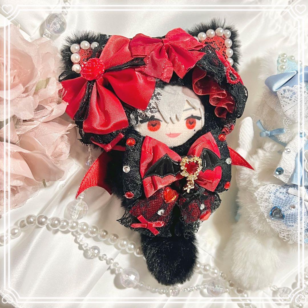 ❤︎ぬい服　着ぐるみ　にじぱぺ　10cm 悪魔　天使　十字架　双子ちゃん❤︎