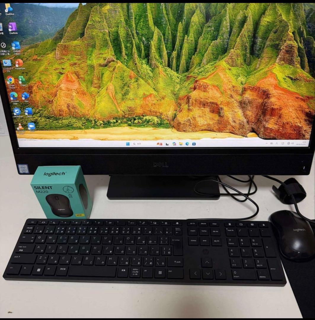 Windows11 オフィス付き　 Webカメラ　DELLデスクトップノートPC