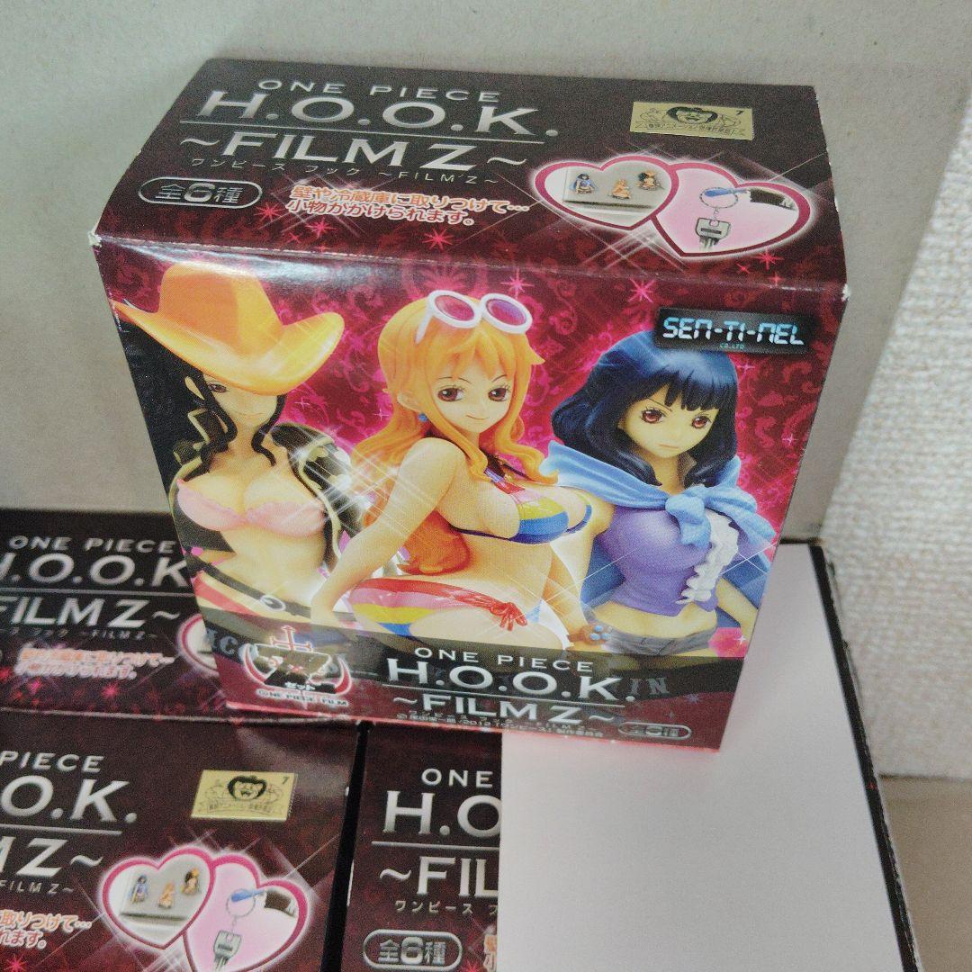 ワンピース H.O.O.K. FILM Z ナミ ロビン アイン box