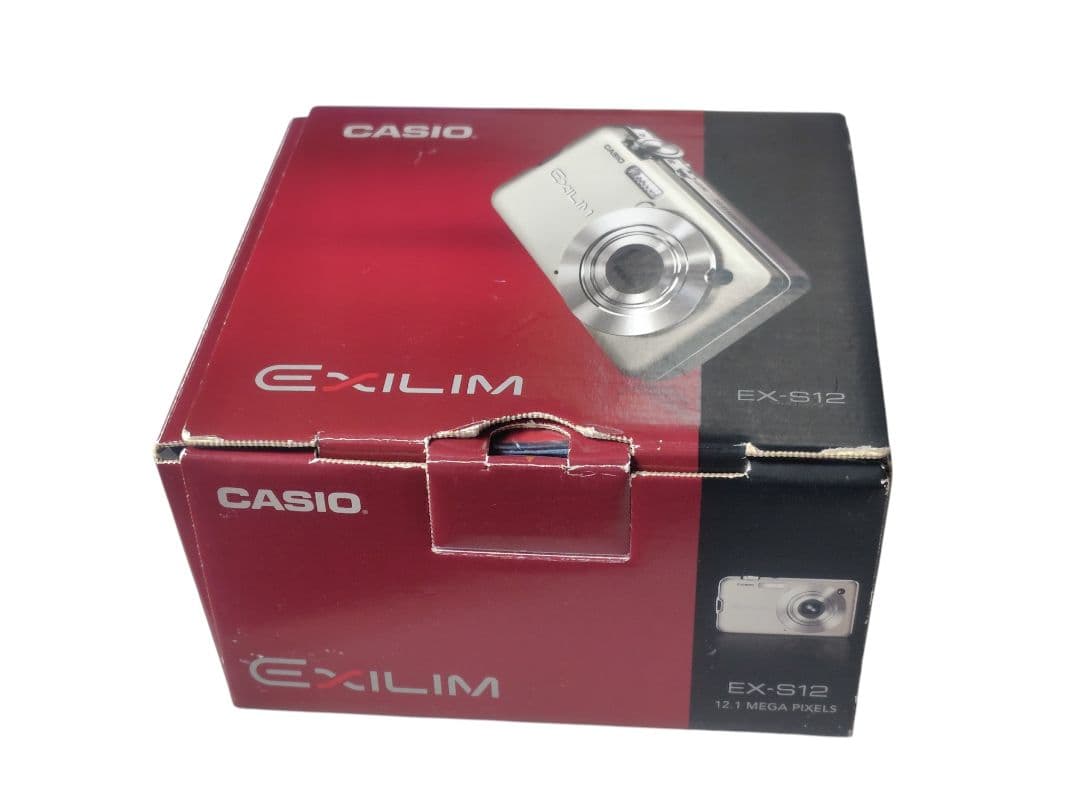 □CASIO EXILM EX-S12 カシオ デジタルカメラ 動作品