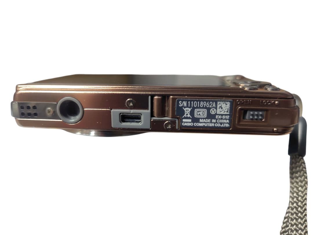 □CASIO EXILM EX-S12 カシオ デジタルカメラ 動作品