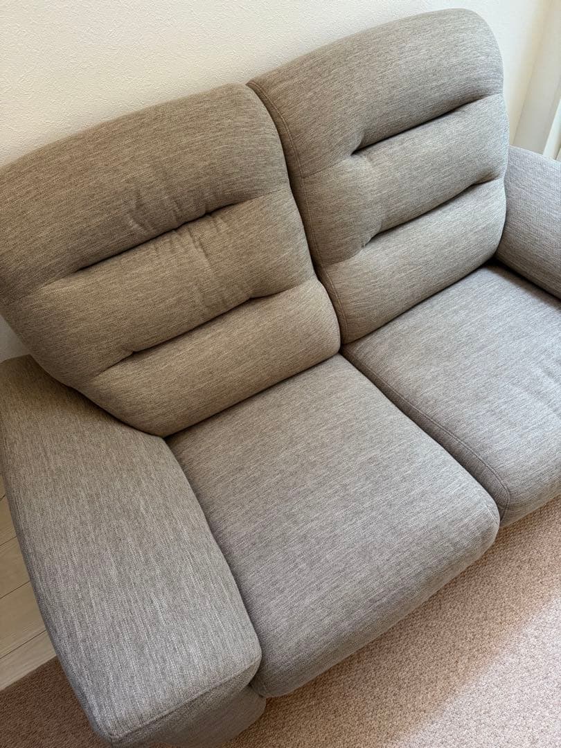 (引取り限定)ニトリ 2人用 ソファ