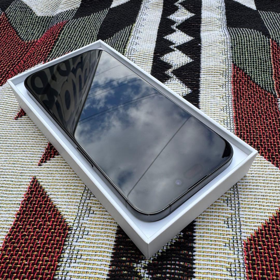 Apple iPhone 15 Pro 256GB ブラックチタニウム 86%