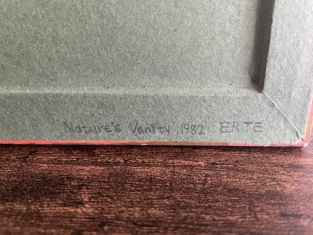 エルテ ERTE 額入り①