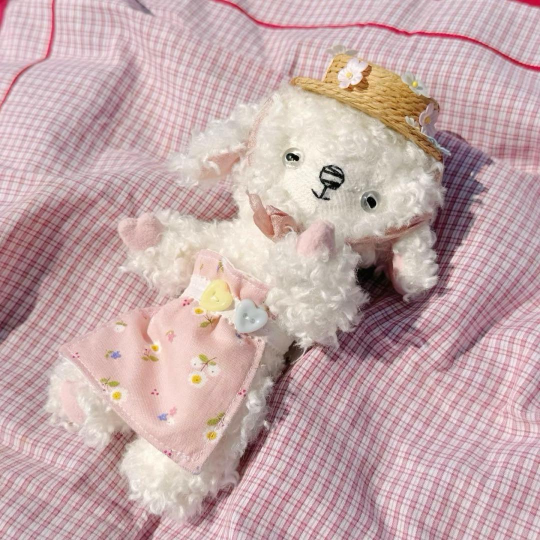 星雲飴の仔羊 アーティストベア ぬいぐるみ 海外作家様 ハンドメイド 置物