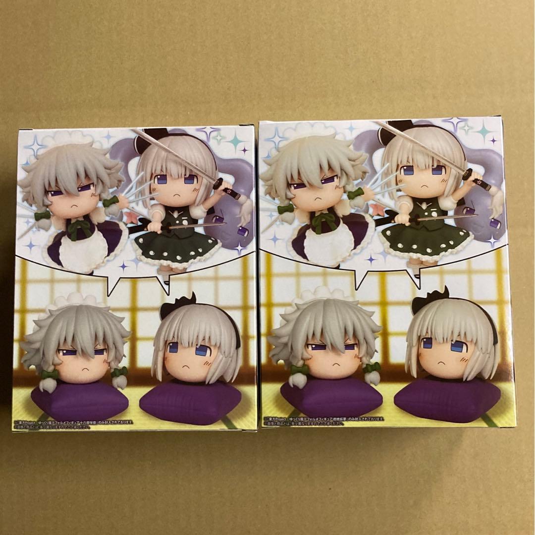 東方Project ゆっくり風デフォルメフィギュア 十六夜咲夜　魂魄妖夢