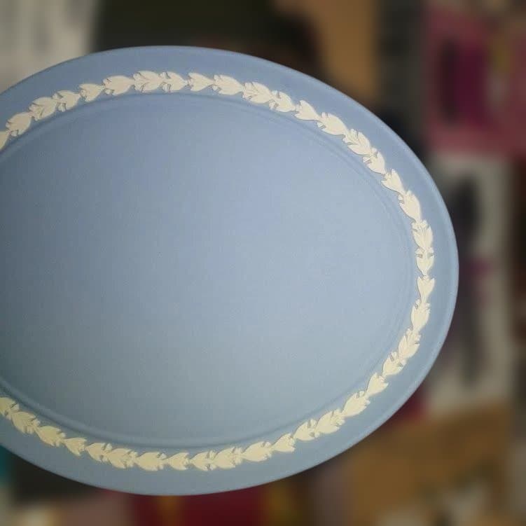 ウェッジウッド ブルージャスパーウェアー ミニチュアトレイ 廃版 ②