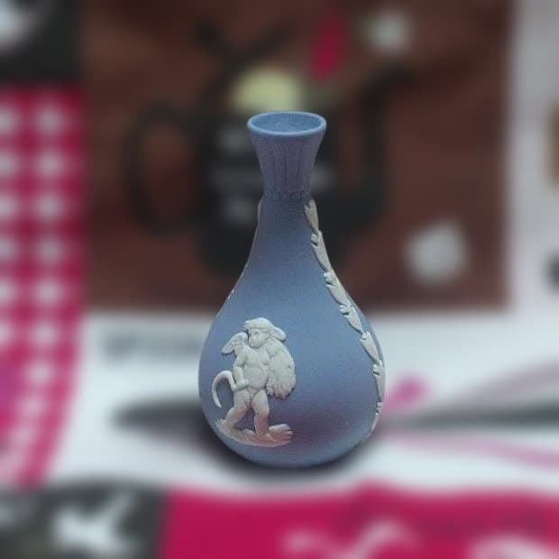 ウェッジウッド ブルージャスパーウェアー ミニチュアトレイ 廃版 ②