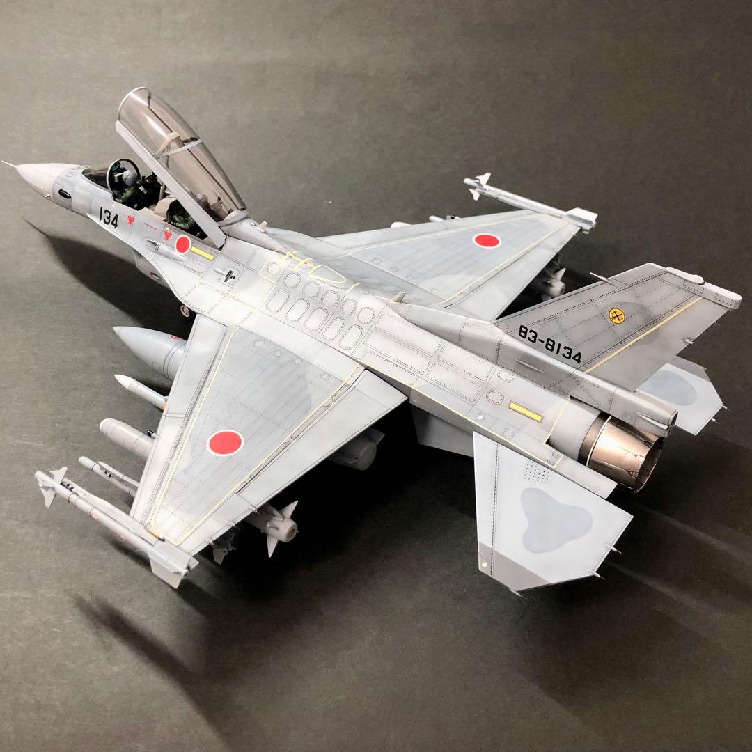 jwingsf2【完成品】ハセガワ 1/48 F-2B 制空迷彩