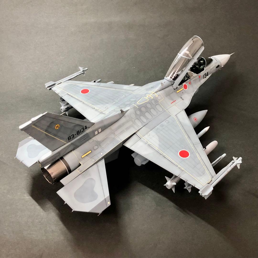 jwingsf2【完成品】ハセガワ 1/48 F-2B 制空迷彩