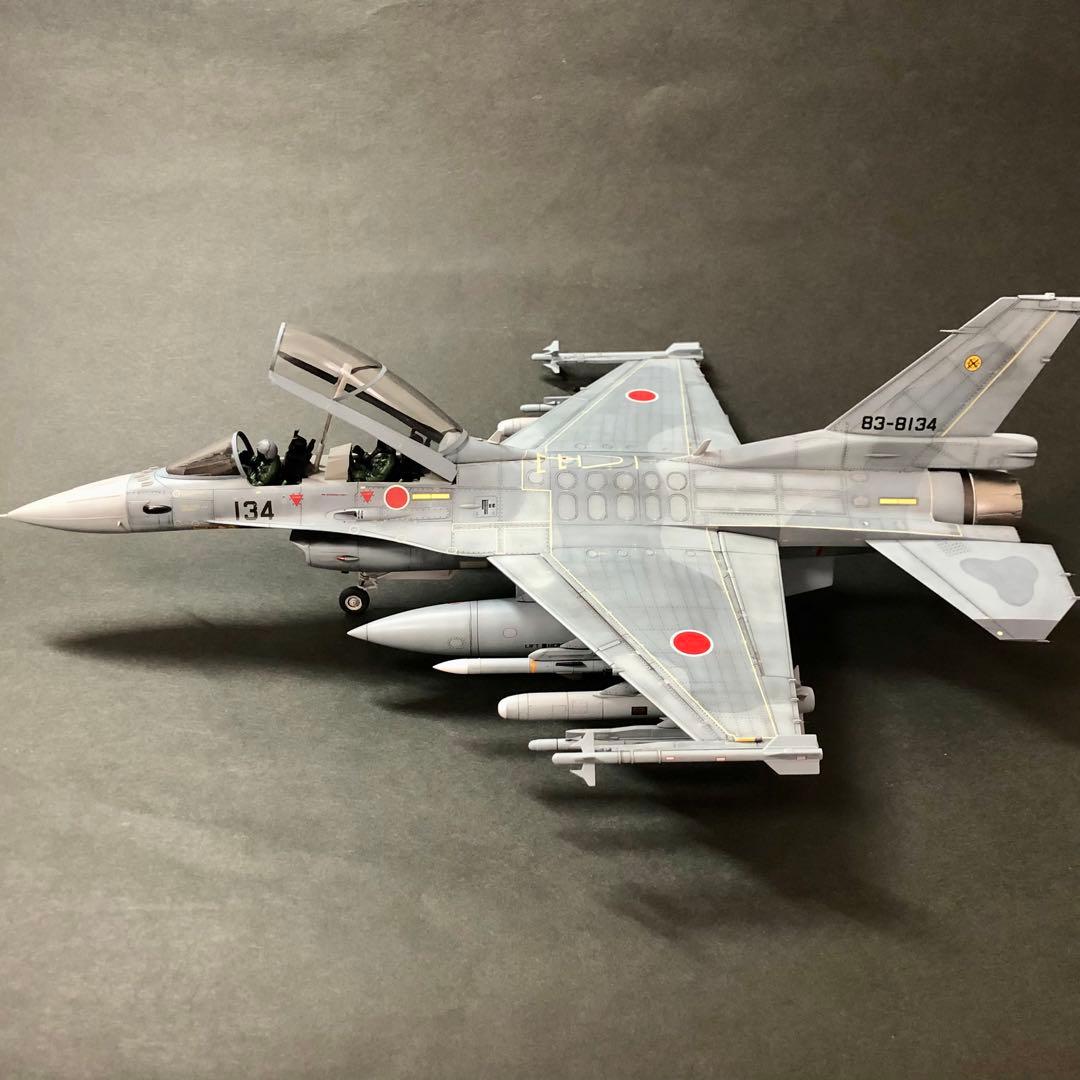 jwingsf2【完成品】ハセガワ 1/48 F-2B 制空迷彩