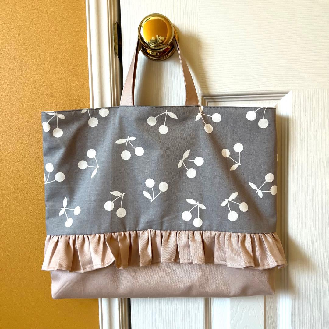 ハンドメイドオーダー受付　入園入学準備　女の子グッズ　レッスンバッグ体操服袋