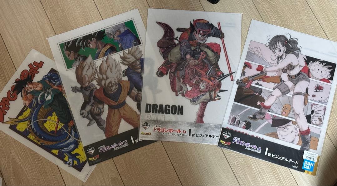 【額縁セット】一番くじ　ドラゴンボール ビジュアルボード　７枚セット