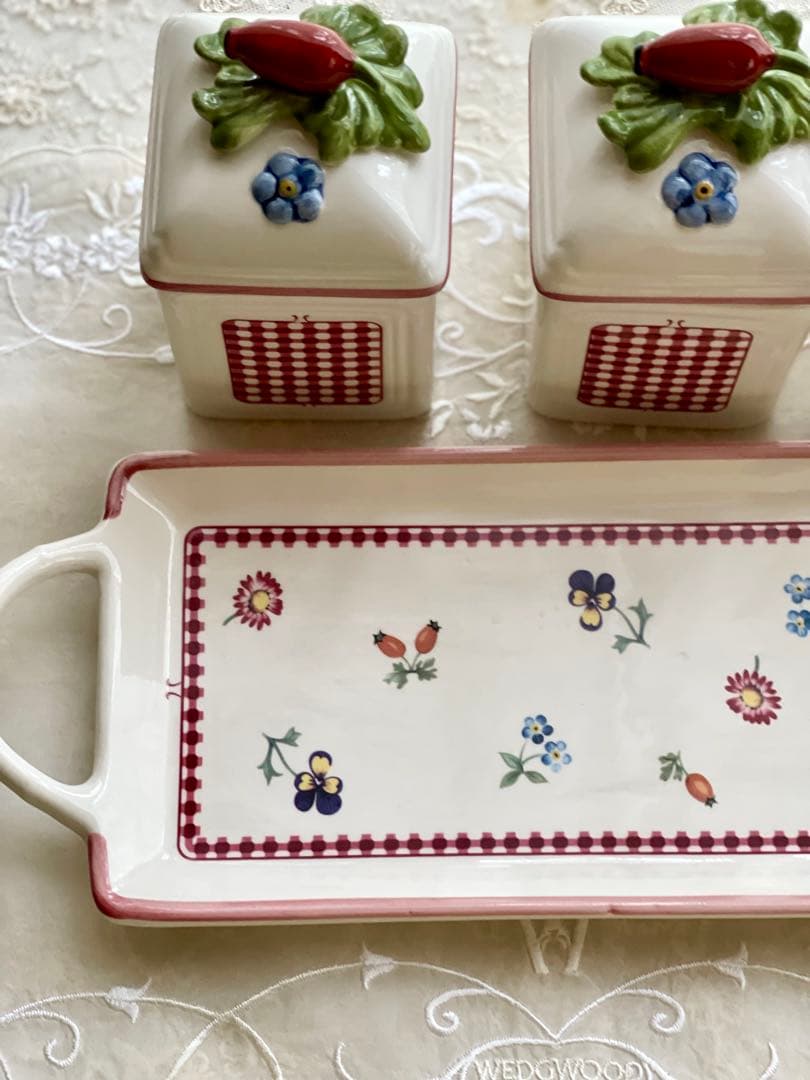 ビレロイ＆ボッホ 陶器製キャニスター