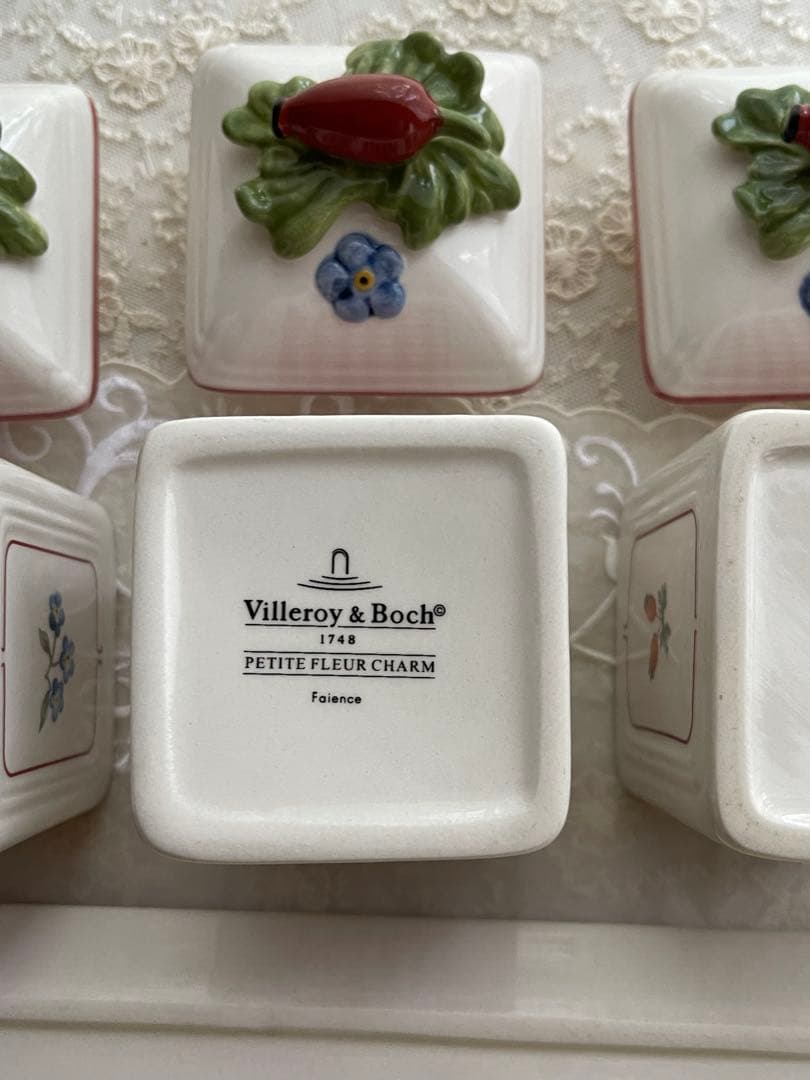 ビレロイ＆ボッホ 陶器製キャニスター