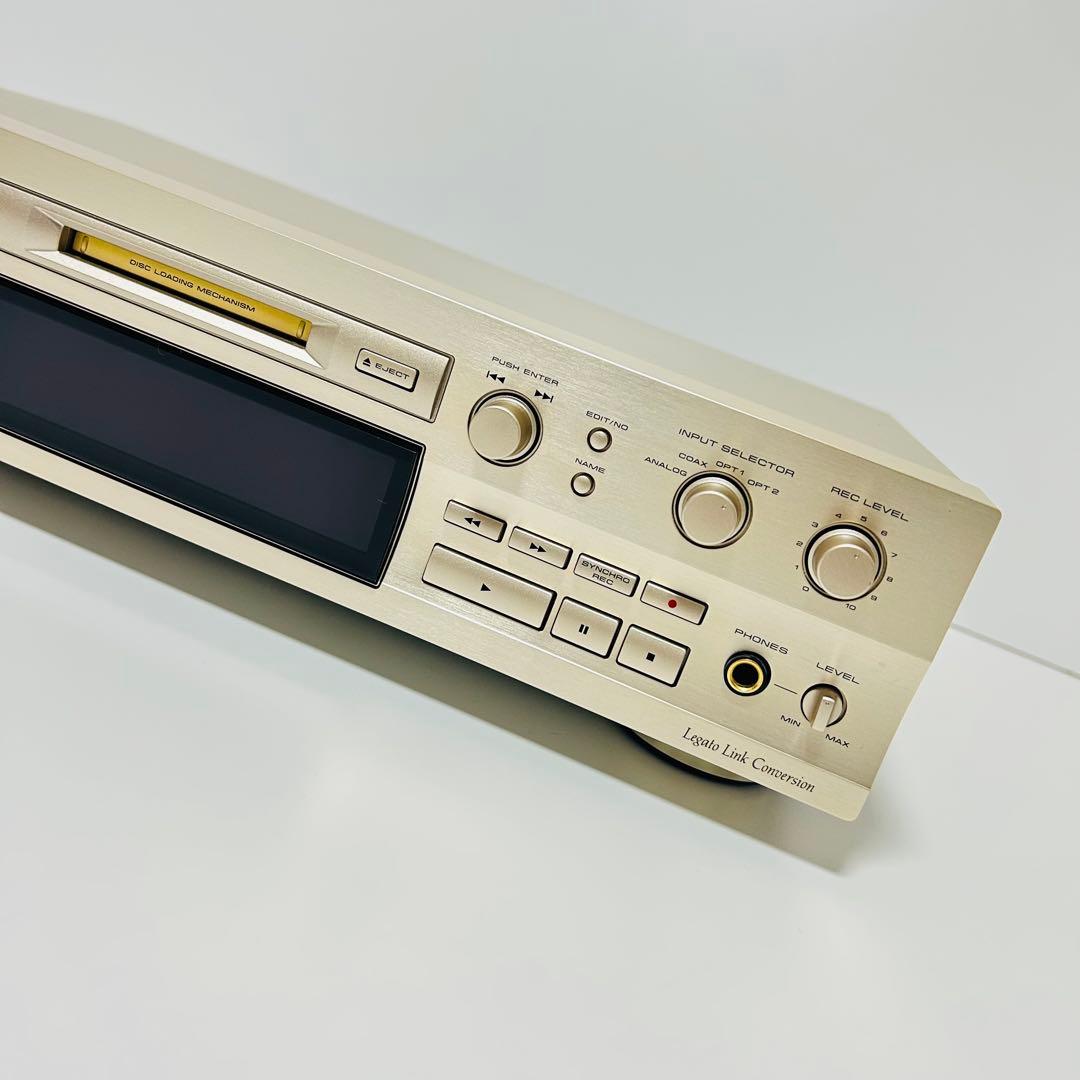 【未使用級 動作ok】Pioneer MDレコーダー MJ-D7 リモコン付き