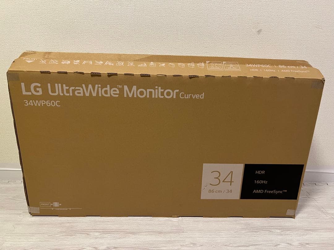 大特価‼️ LG ゲーミング モニター 34WP60C ウルトラワイド 曲面　34