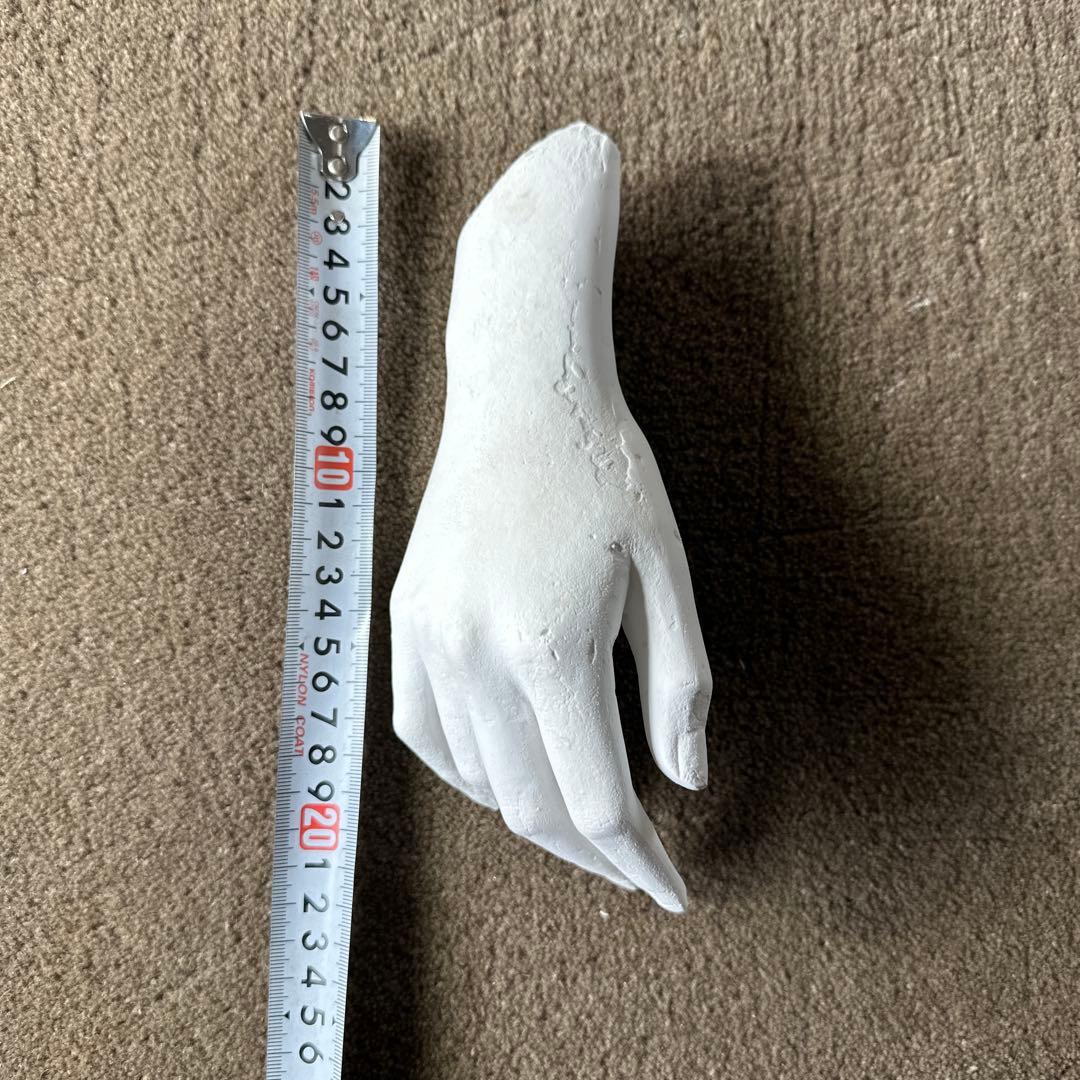 珍品 女性 右手 石膏 デッサン モデル オブジェ￼