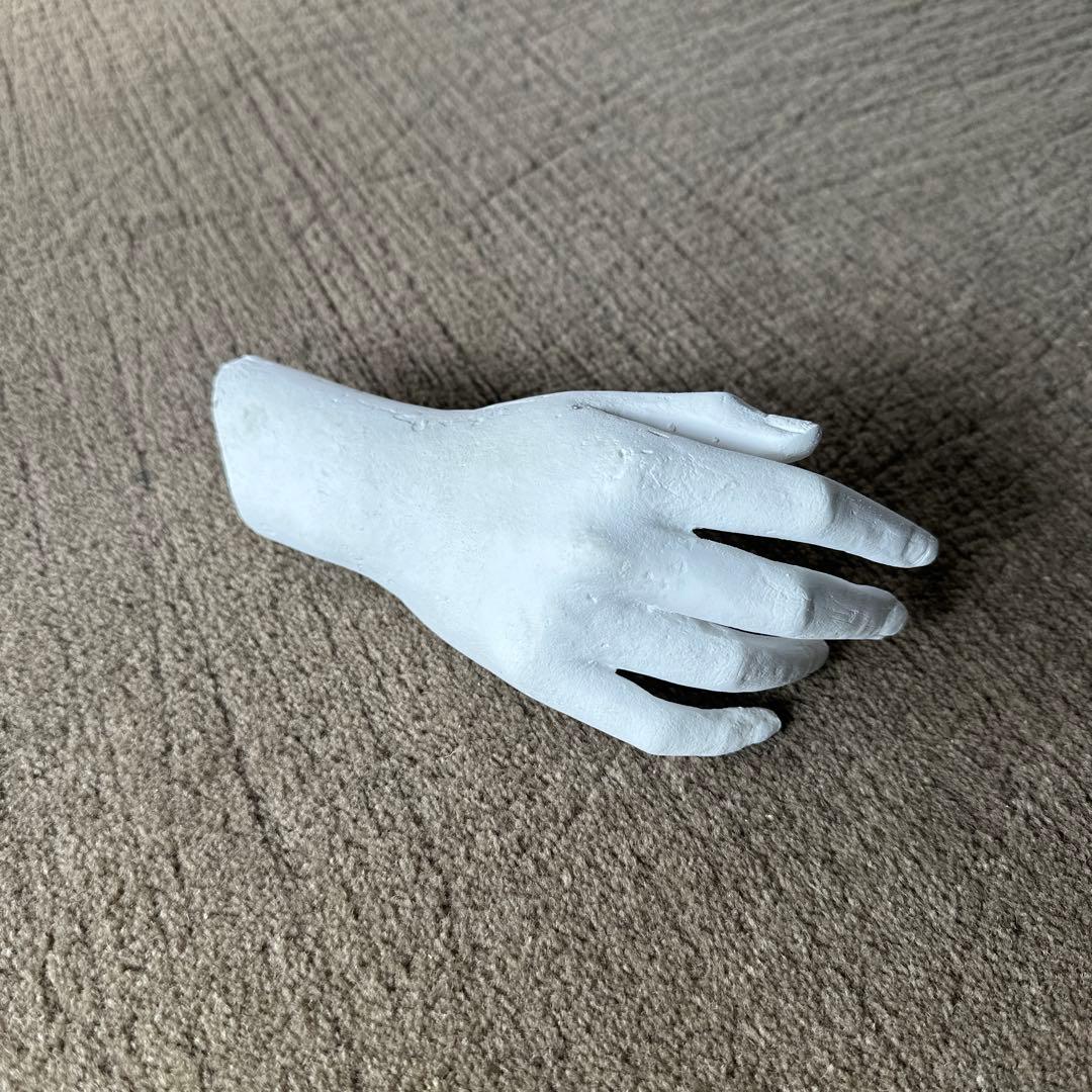 珍品 女性 右手 石膏 デッサン モデル オブジェ￼