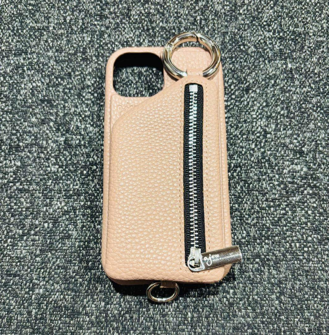 iPhoneアクセサリー ajew cadenas zipphonecase shoulder