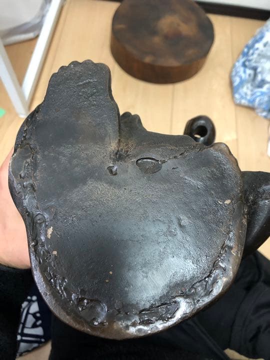 布袋尊七福神縁起物置物金属製宝くじ大黒天