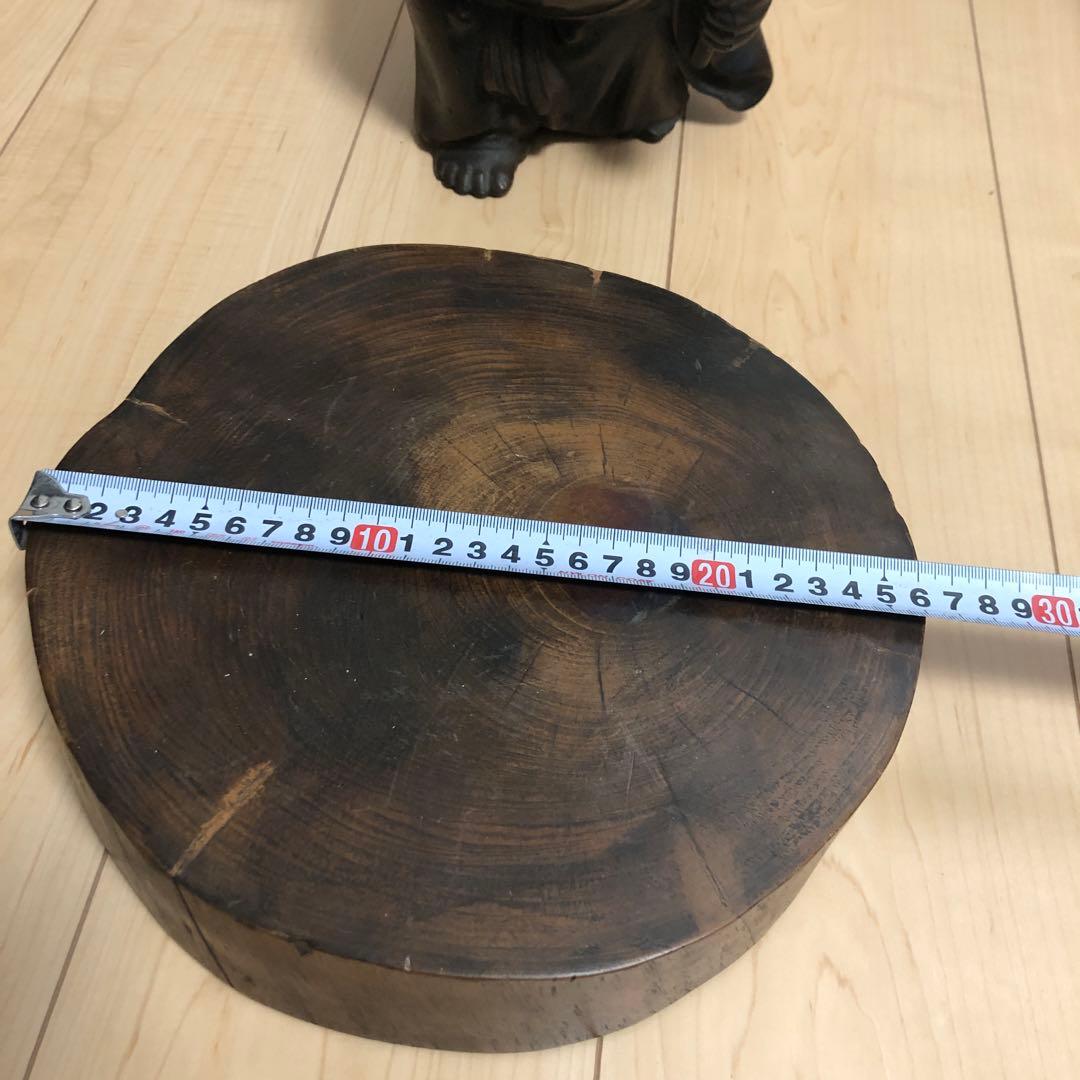 布袋尊七福神縁起物置物金属製宝くじ大黒天