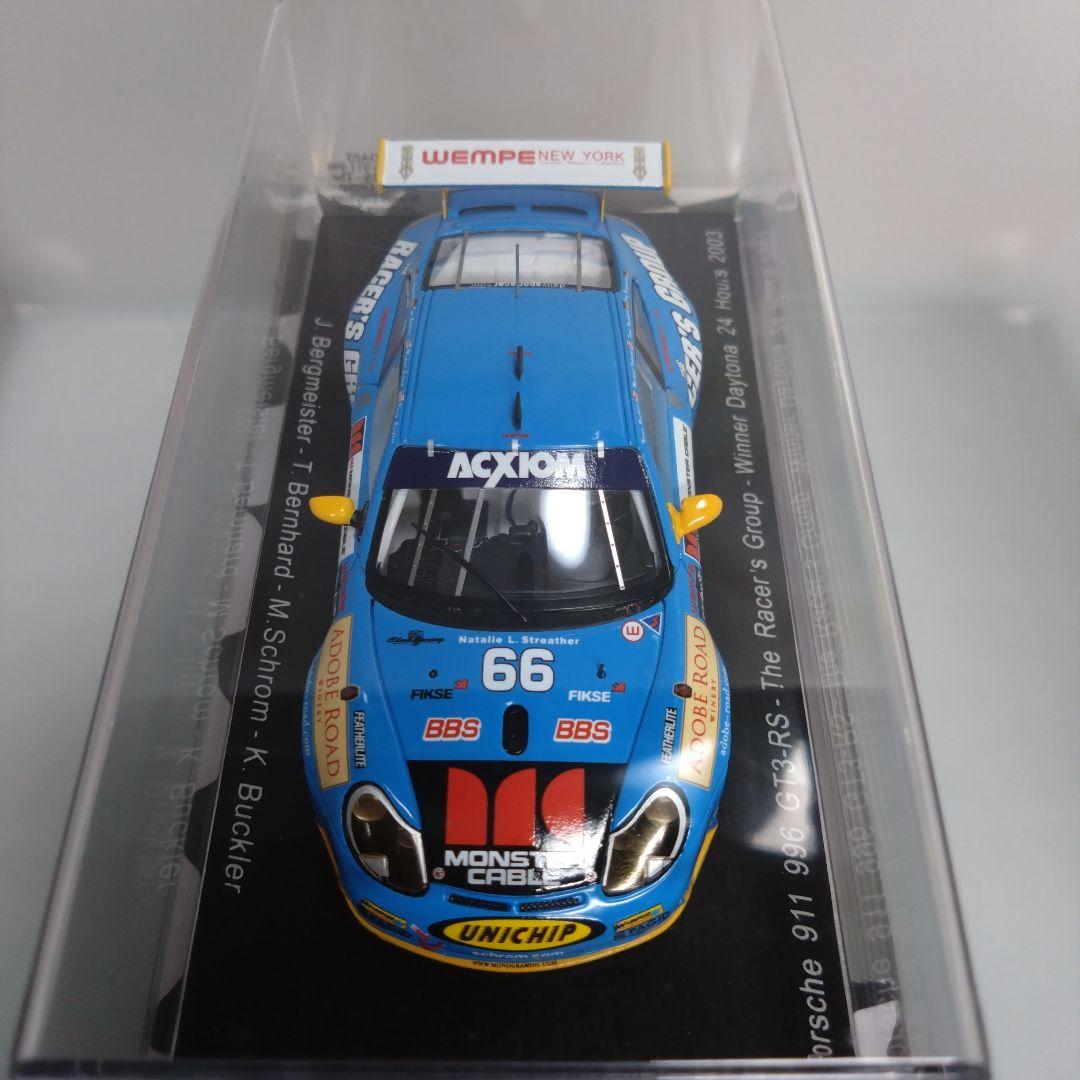 未開封美品】Porsche911 996 2003 Daytona Winner
