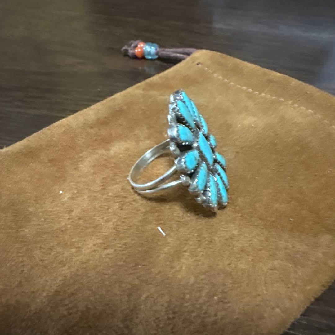 ゼイダビゲイ　クラスターリング インディアンジュエリー