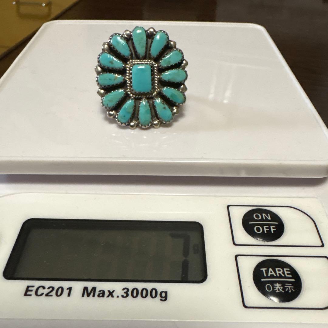 ゼイダビゲイ　クラスターリング インディアンジュエリー