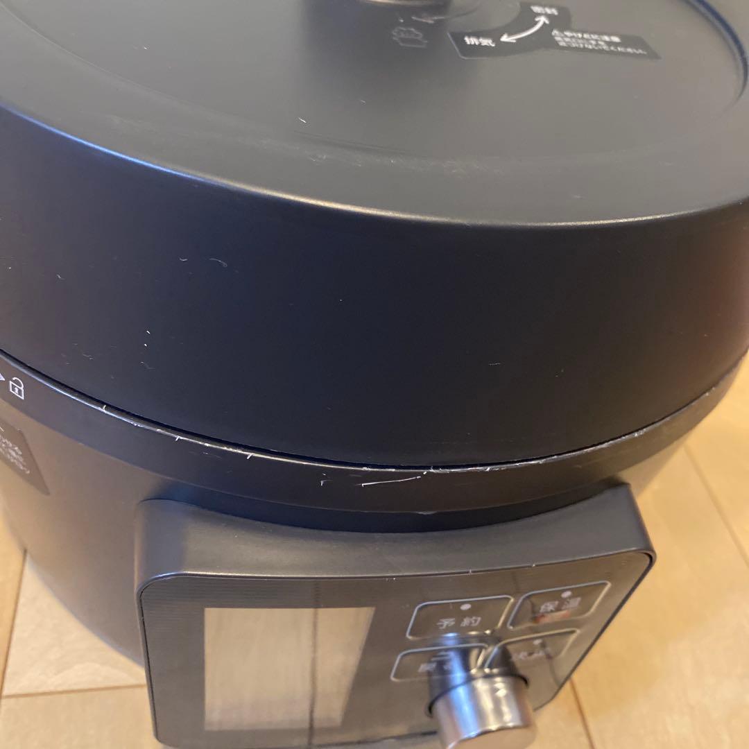 アイリスオーヤマ　電気圧力鍋　KPC-MA4 ブラック[4L]