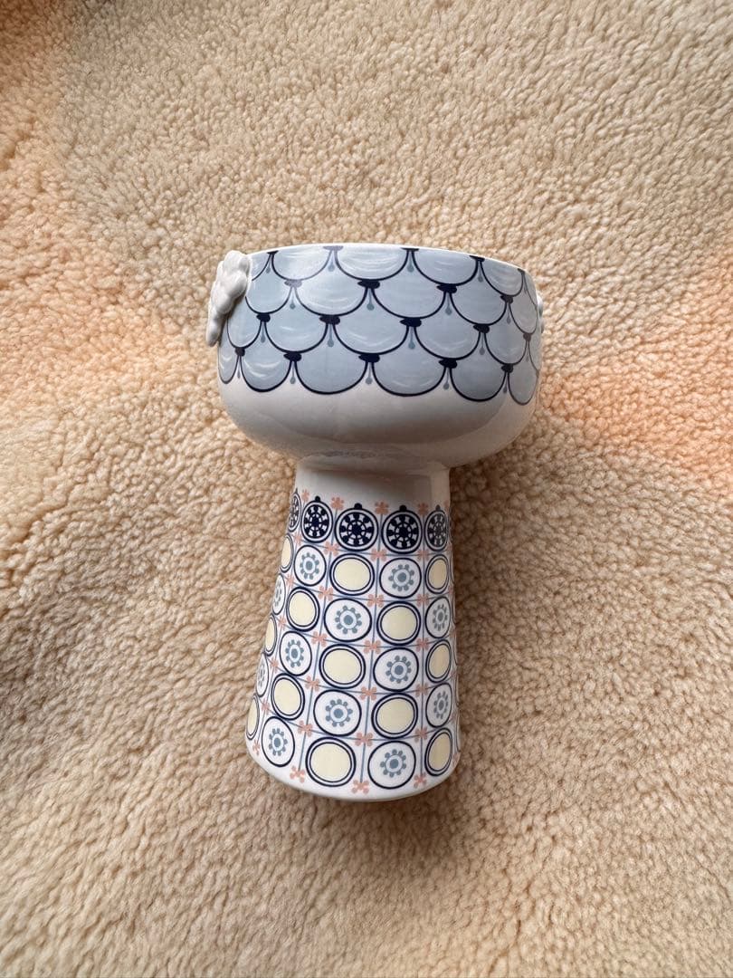 【美品】ビヨン・ヴィンブラッド エヴァ フラワーベース ブルー