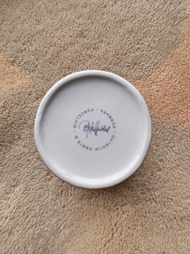 【美品】ビヨン・ヴィンブラッド エヴァ フラワーベース ブルー