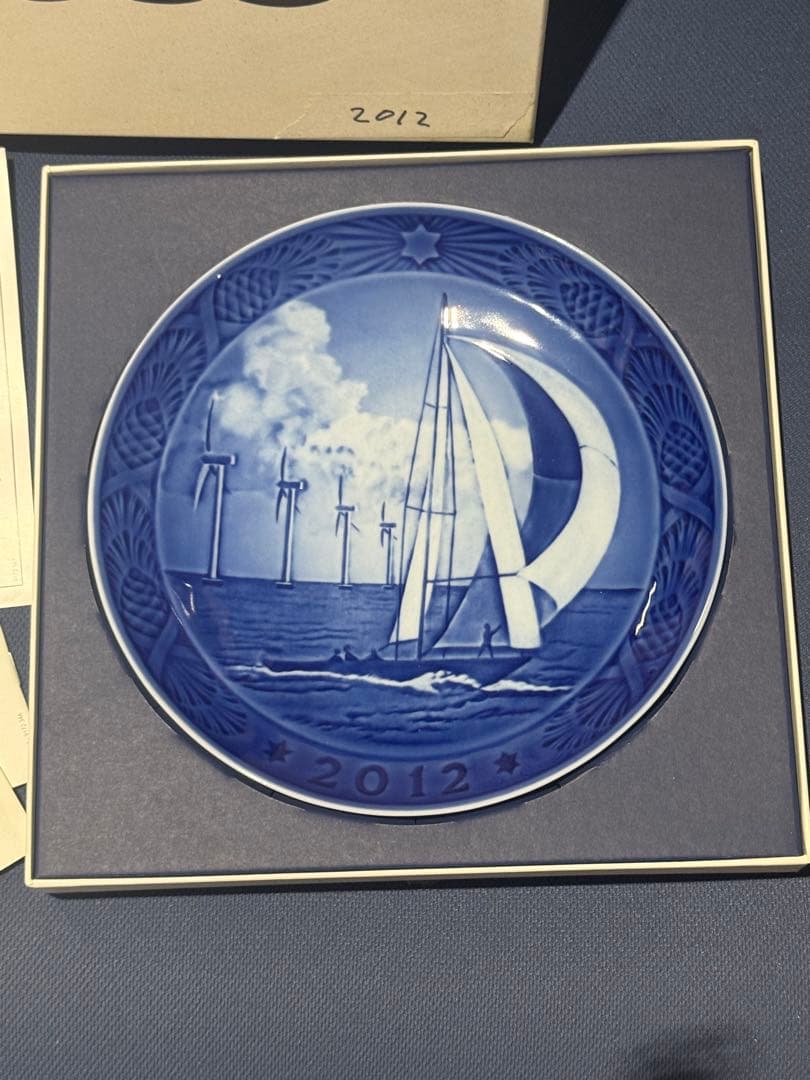 ⚫️ロイヤルコペンハーゲン イヤープレート 2012年 食器 高級 コレクション