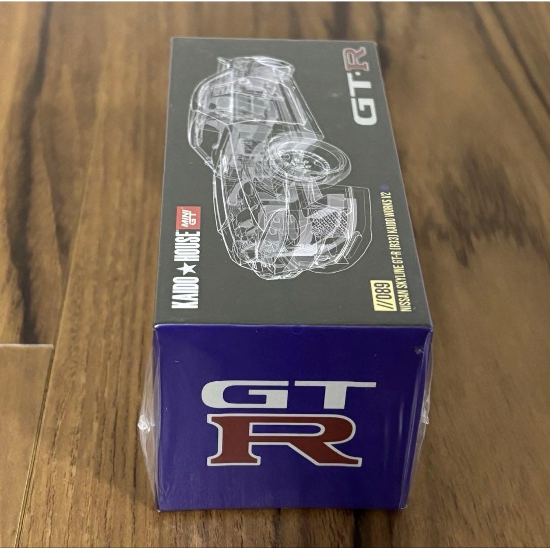 【新品】MINIGT SKYLINE GT-R R33 V2 089 街道ハウス