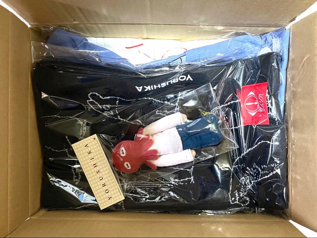 ヨルシカ 一人称TシャツＬタオル ぬいぐるみセット 未使用未開封 ショッパー付き