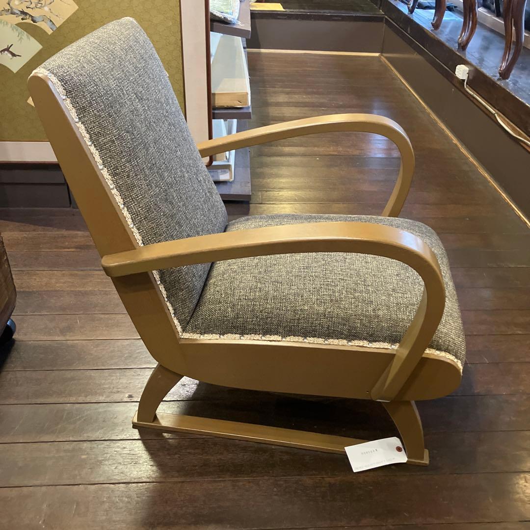 アンティーク肘掛け椅子　安楽椅子　一人掛け