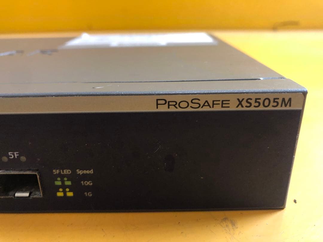 P*L様 NETGEAR ProSafe X5505M スイッチングハブ ジャン