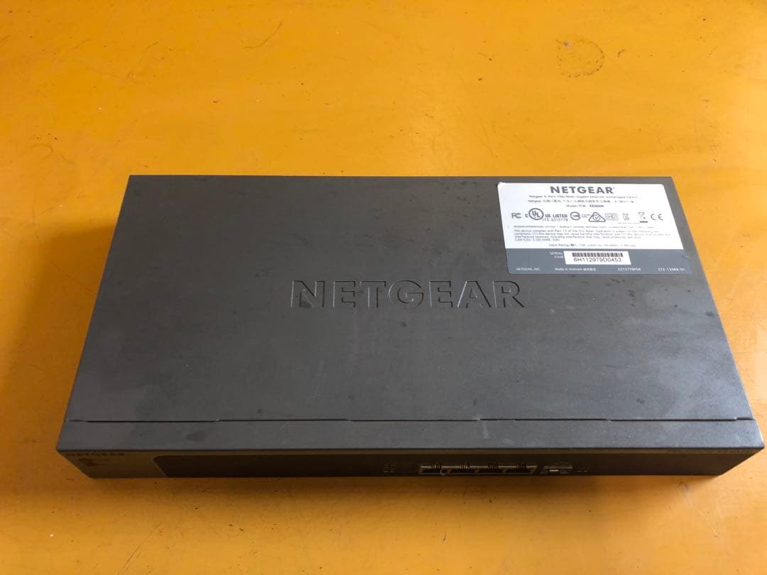 P*L様 NETGEAR ProSafe X5505M スイッチングハブ ジャン