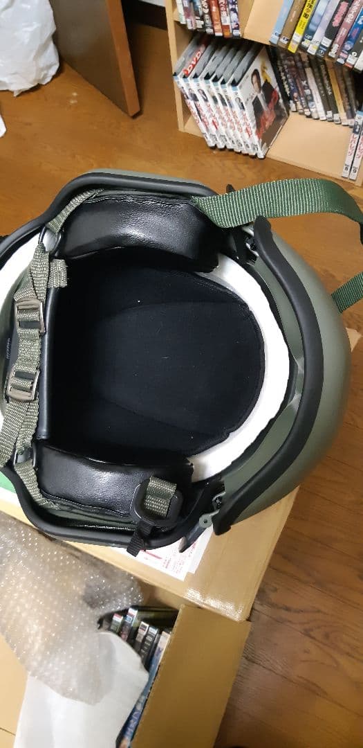 オリーブドラブ フルフェイスヘルメット