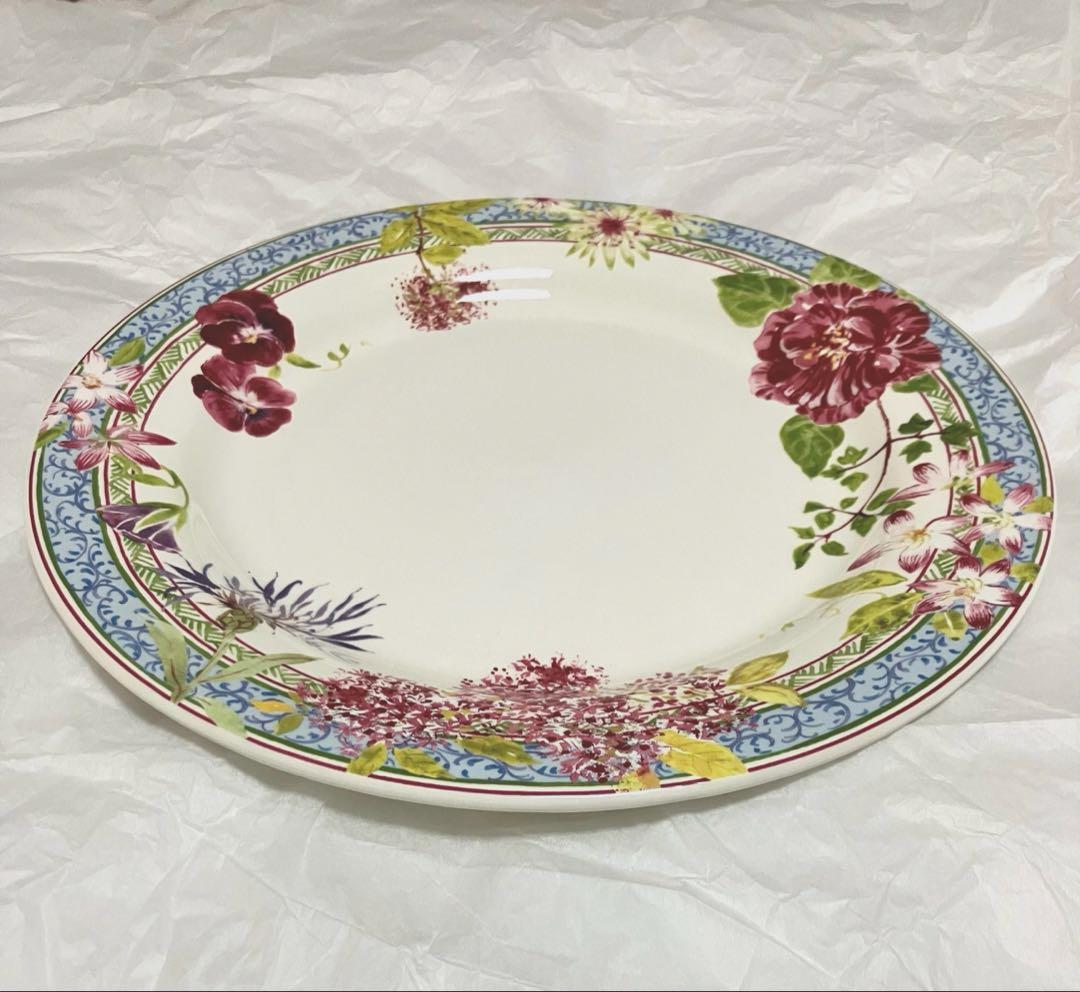 未使用 Gien ジアン ミルフルール 27.3cm 送料込み