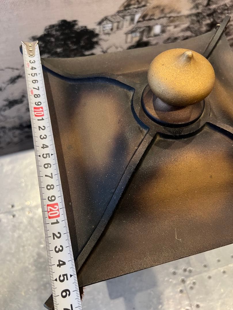 CITIZEN 利休 和風置時計 和風ランタンデザイン置時計