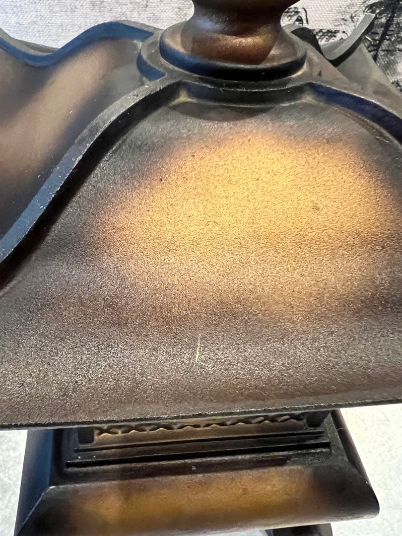 CITIZEN 利休 和風置時計 和風ランタンデザイン置時計