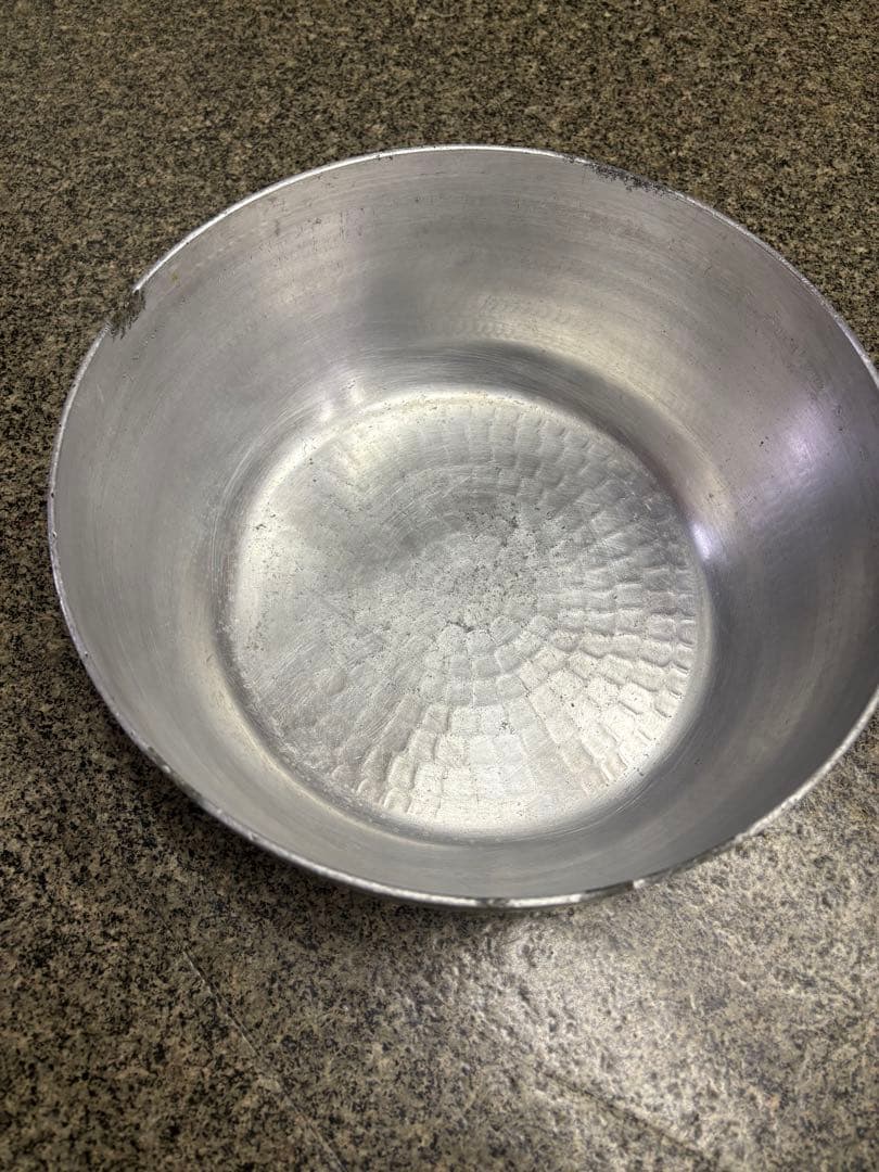 アルミ製ヤットコ鍋　30センチ