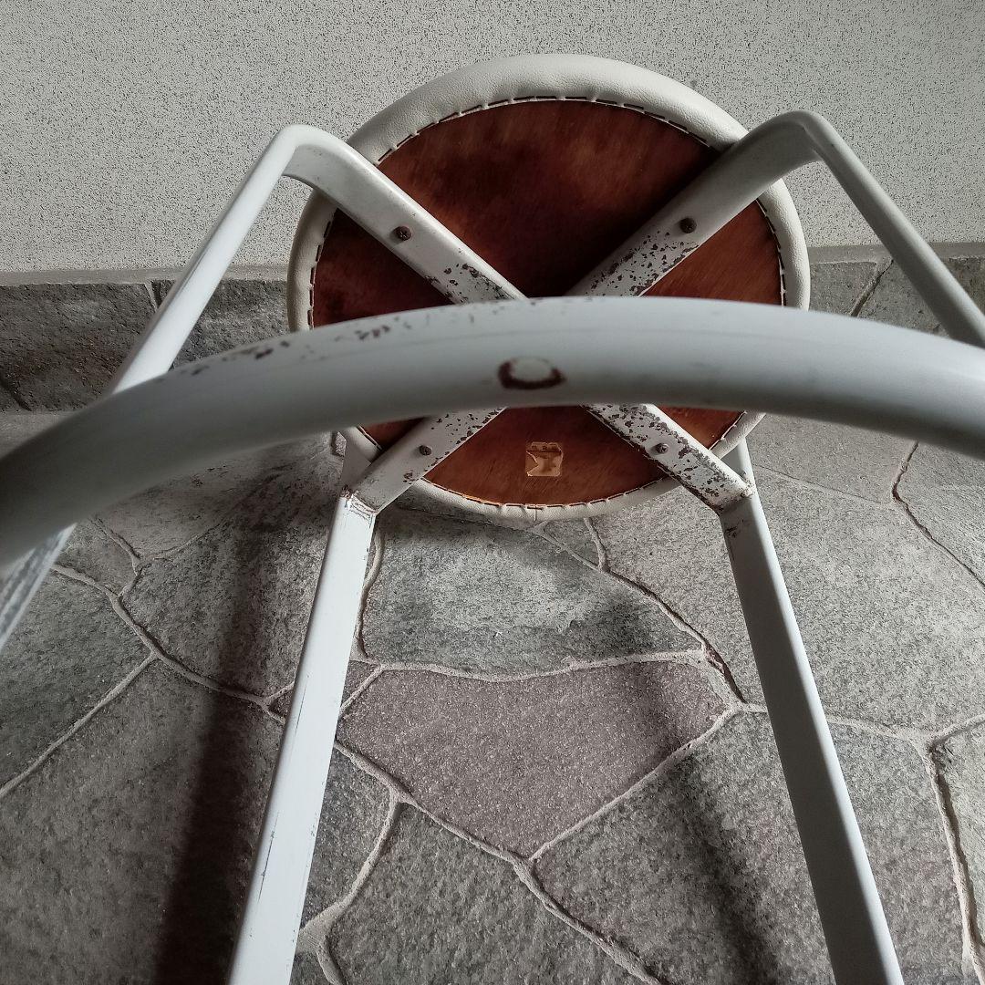 ITOKI イトーキ　バースツール　カウンター　昭和レトロ　ヴィンテージリメイク